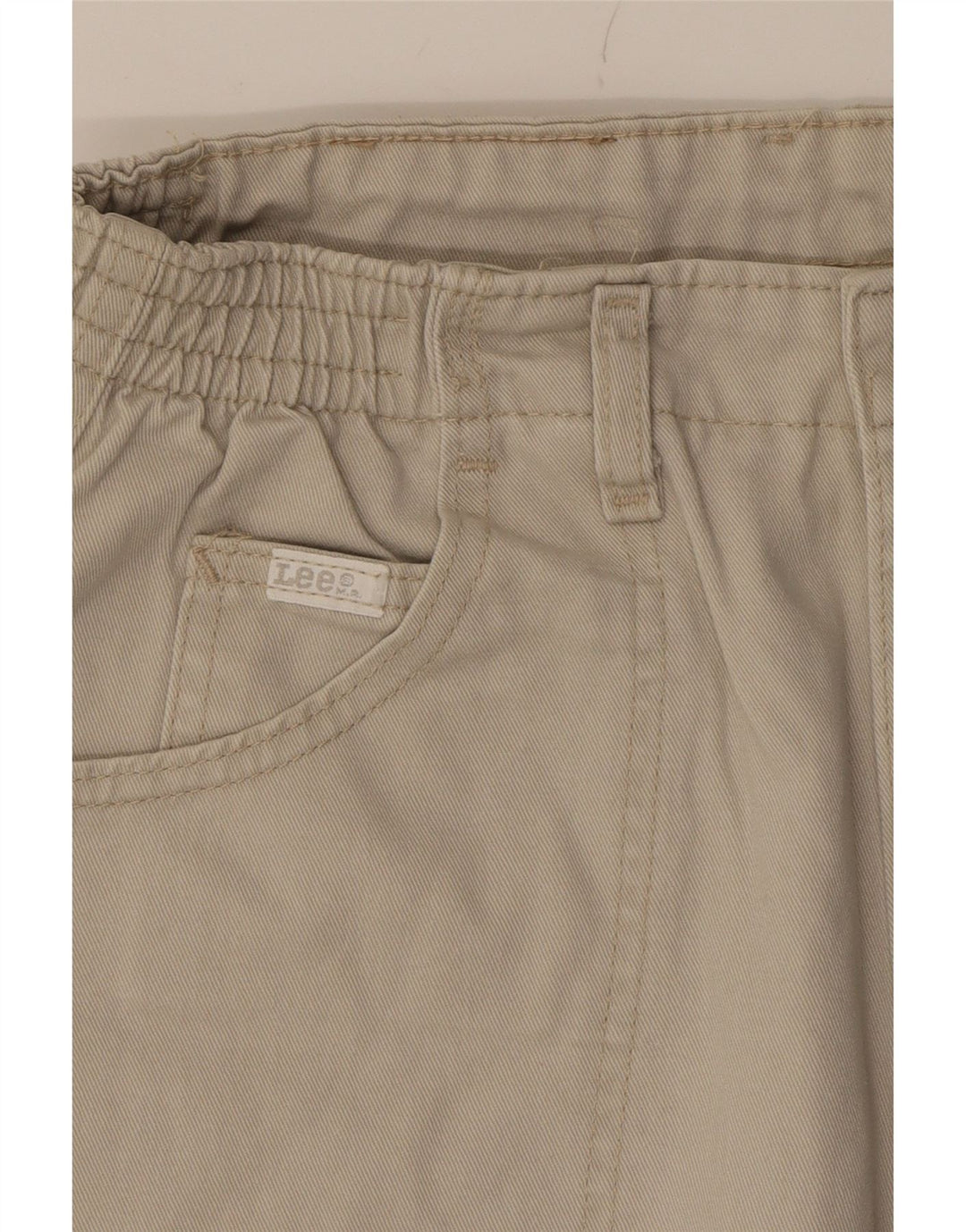 LEE Mens Straight Casual Trousers W30 L29  Beige Vintage Lee and Second-Hand Lee from Messina Hembry 