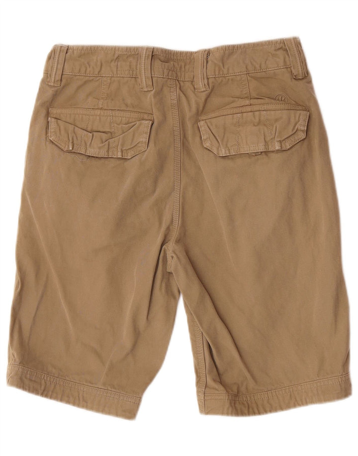 Pantaloncini chino da uomo Fat Face W30 cotone beige medio