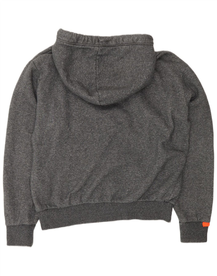 Felpa con cappuccio da uomo Superdry XL in cotone grigio
