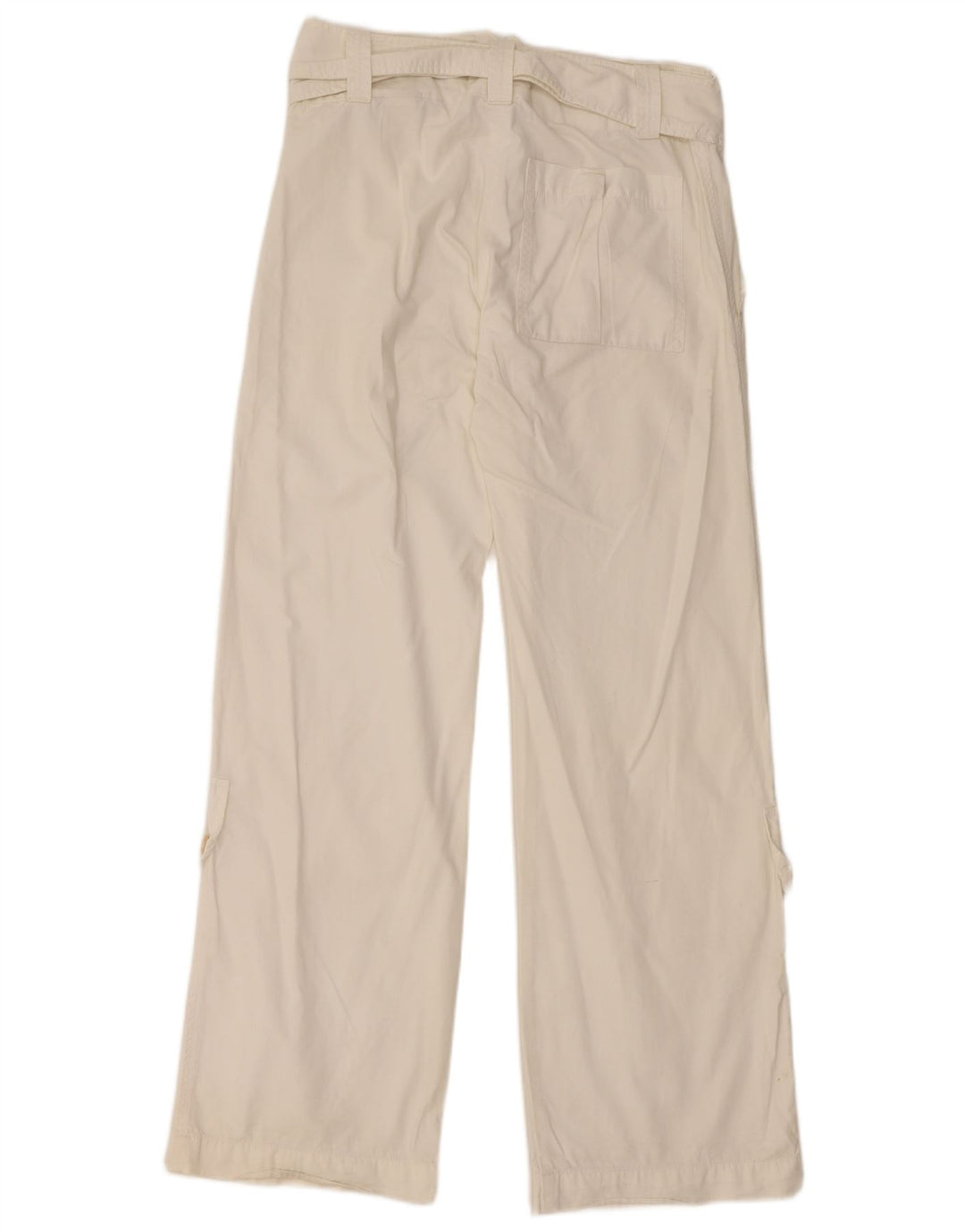 Pantaloni chino larghi da donna DIESEL W28 L31 cotone bianco