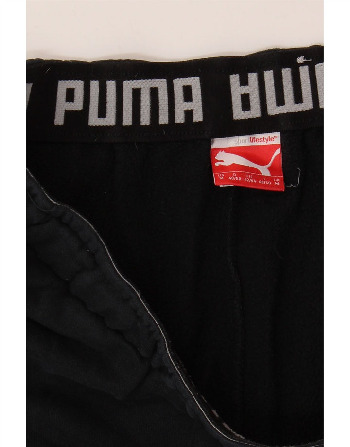 Pantaloni da tuta con grafica PUMA da uomo Joggers Medium Nero