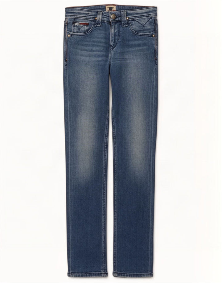 Jeans slim da donna Tommy Hilfiger W25 L30 cotone blu