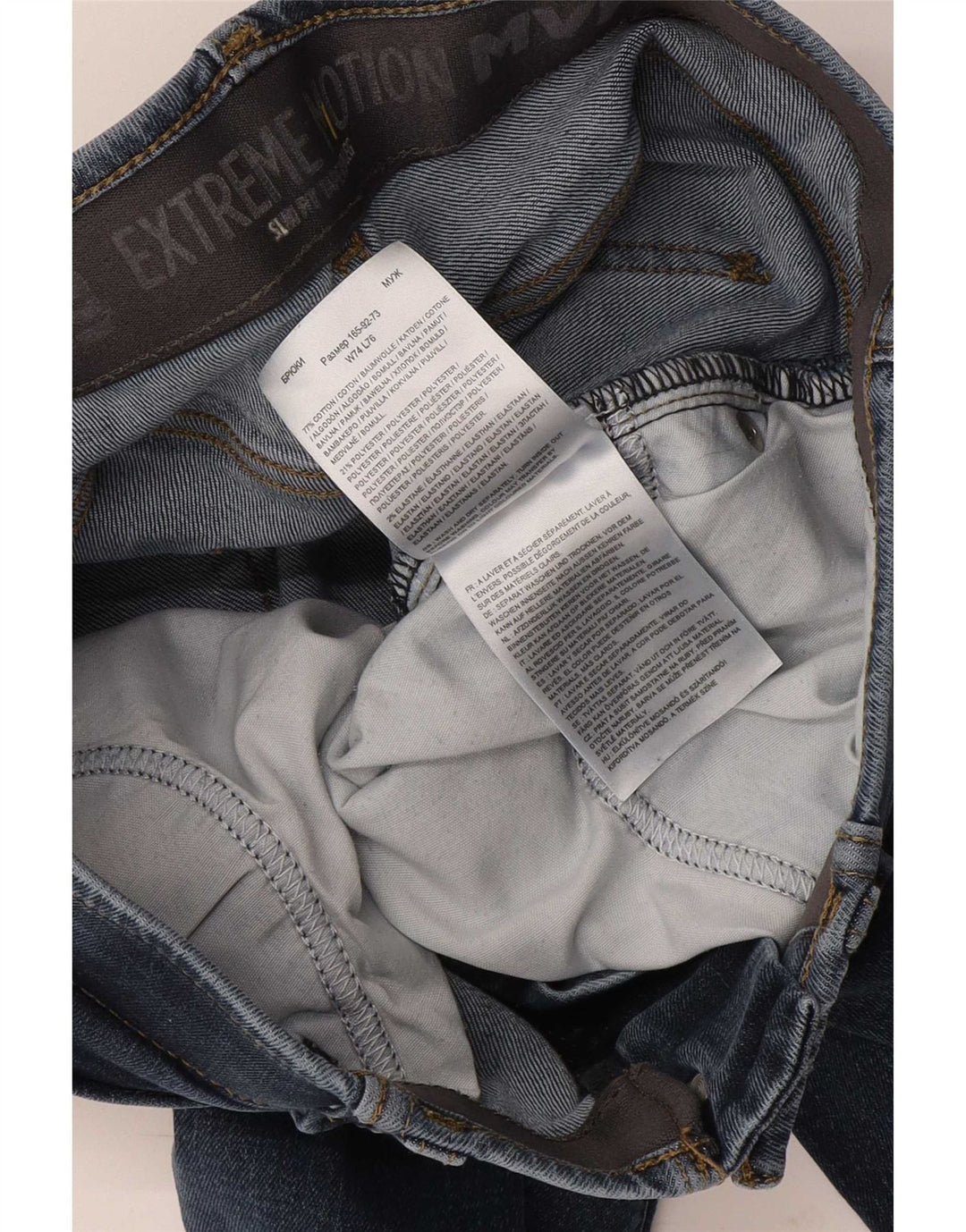Jeans dritti slim fit Lee Extreme Motion da donna W29 L30 Blu