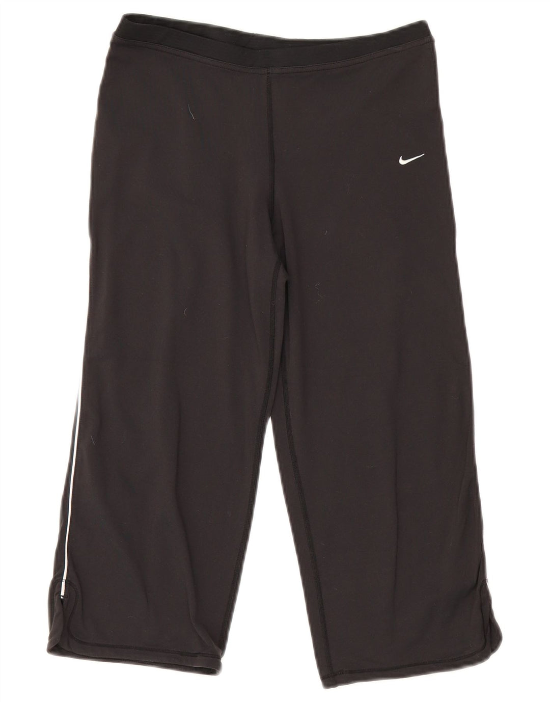 Leggings Capri da donna Nike UK 8/10 piccolo nylon nero
