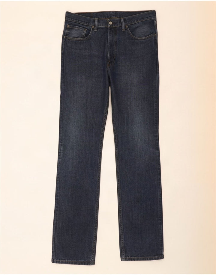 Levi's Uomo 505 Jeans dritti W34 L36 Cotone blu navy