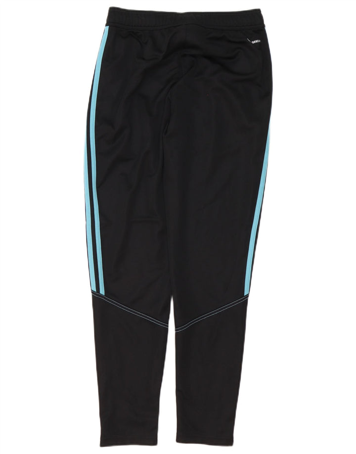 Pantaloni da tuta Adidas Aeroready da uomo piccoli in poliestere nero