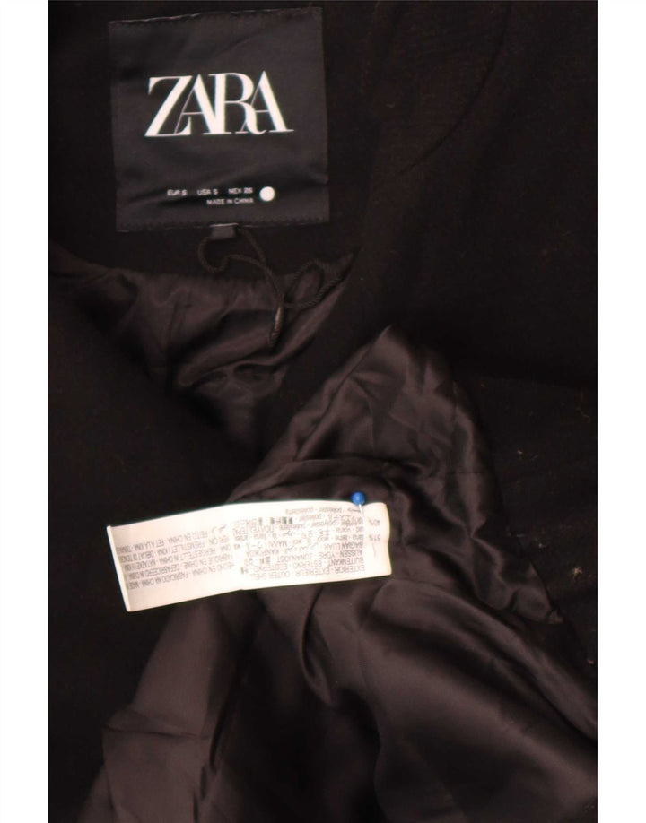Giubbotto bomber oversize da donna Zara UK 10 piccolo in lana nera