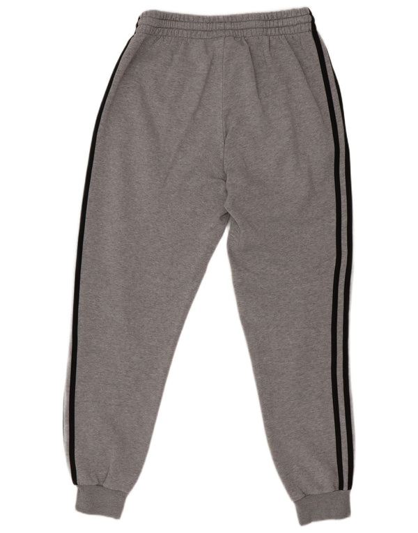 Pantaloni da tuta da uomo Adidas Joggers in cotone grigio medio