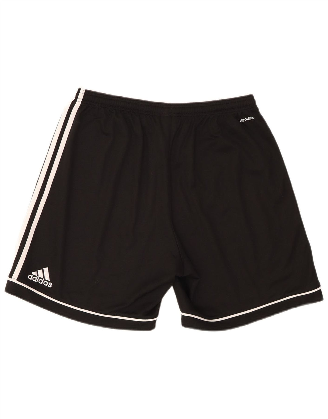 Pantaloncini sportivi Adidas Climalite da uomo grandi in poliestere nero