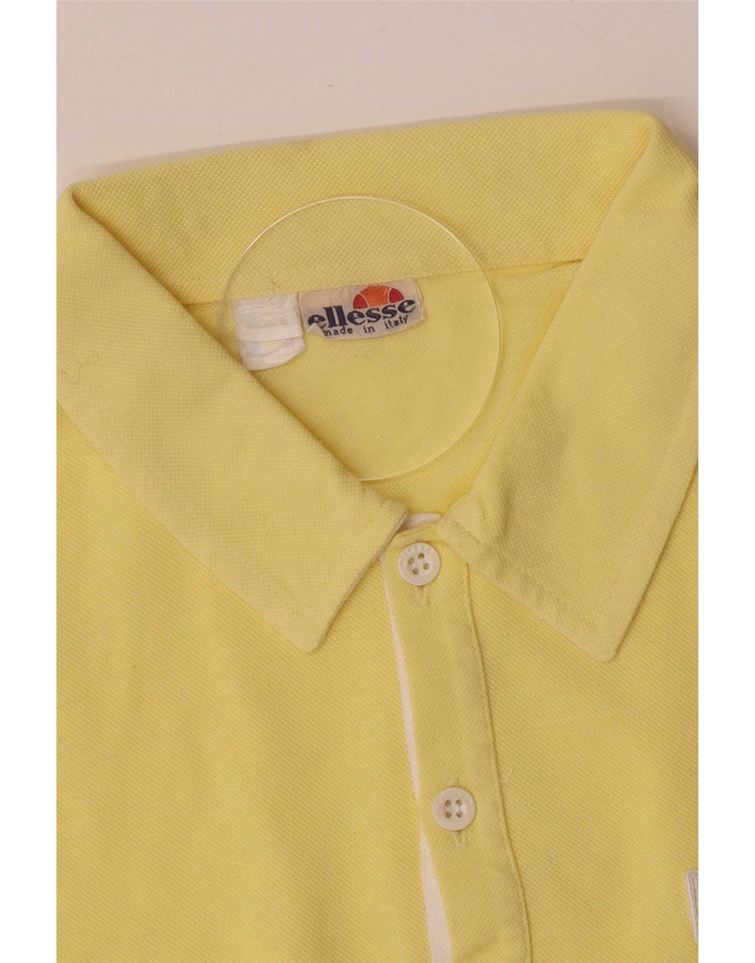 Polo da uomo Ellesse IT 48 giallo medio