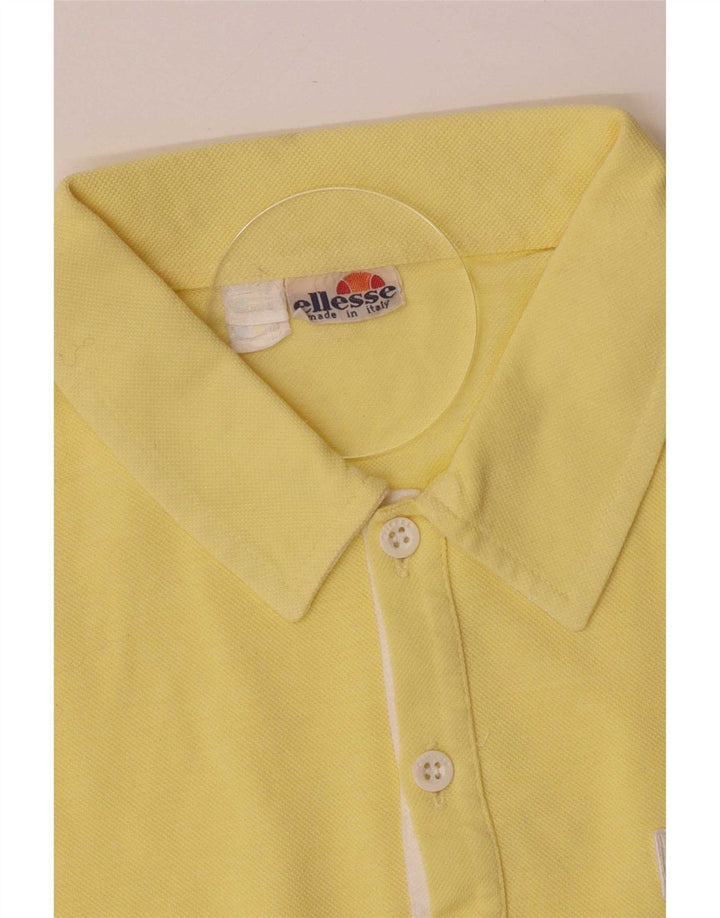 Polo da uomo Ellesse IT 48 giallo medio