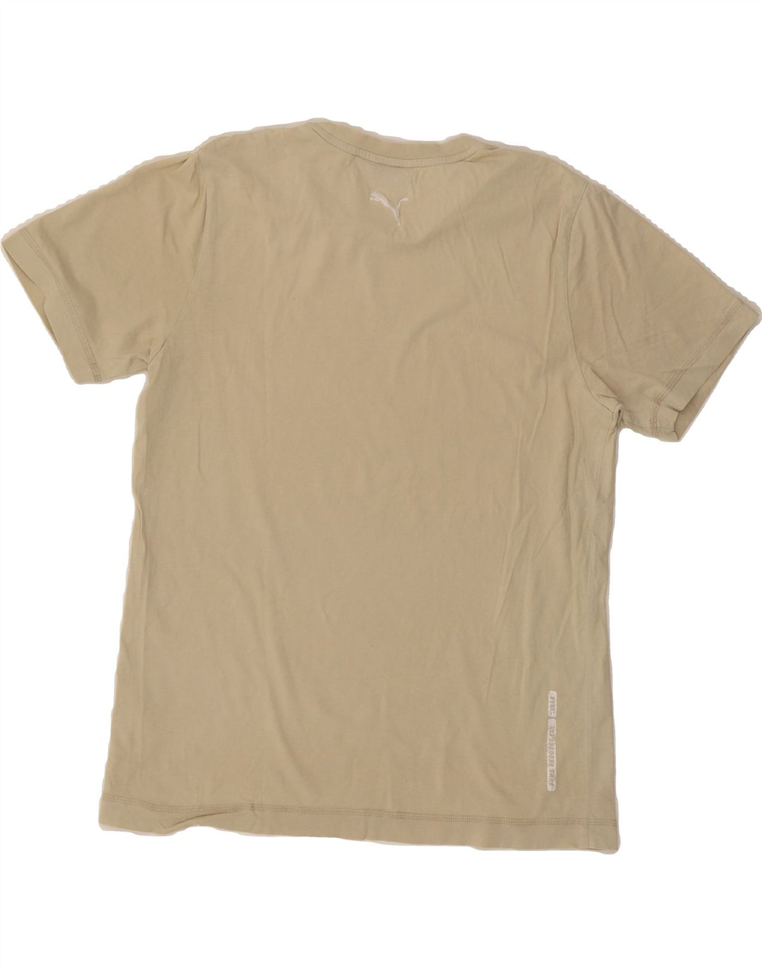 PUMA Mens T-Shirt Top Medium Beige Vintage Puma and Second-Hand Puma from Messina Hembry 