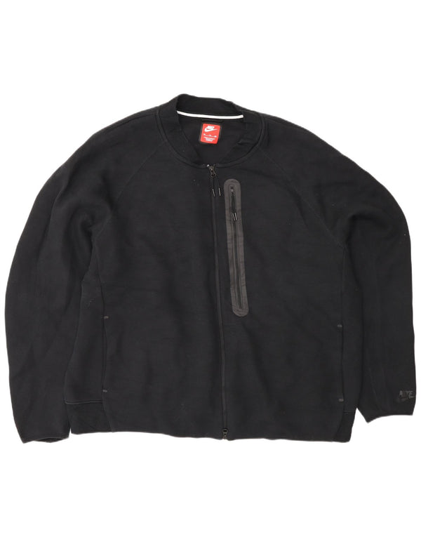 Giacca superiore della tuta da uomo Nike 2XL cotone nero