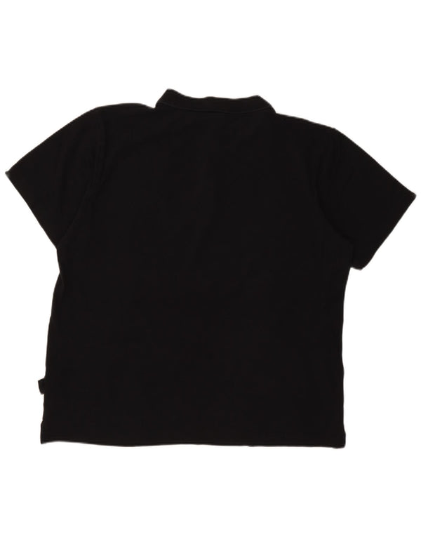 Polo da uomo Ellesse 2XL in cotone nero
