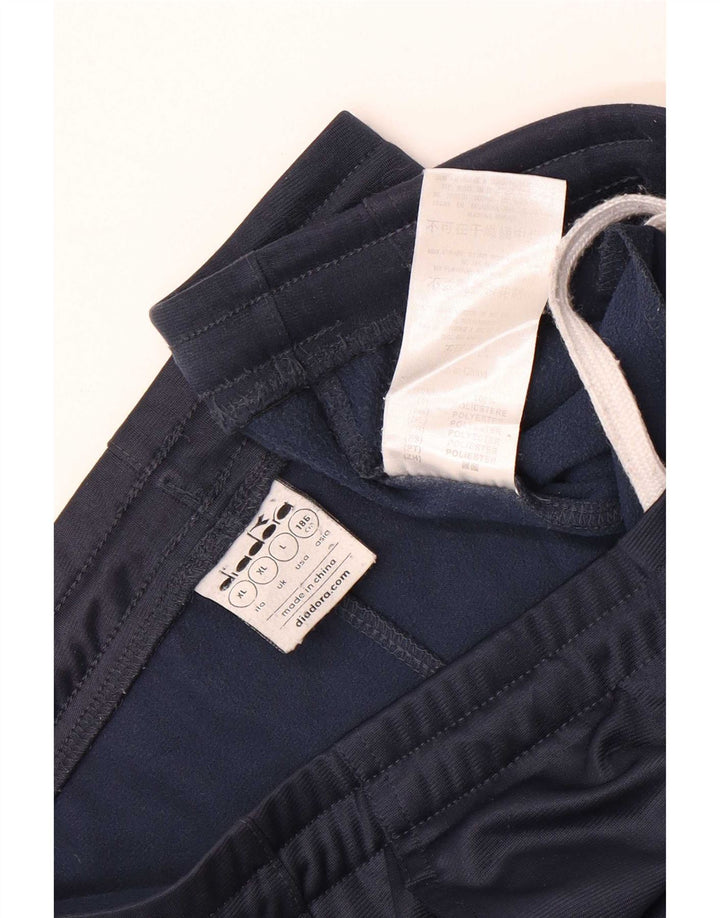 Pantaloni da tuta da uomo Diadora Joggers XL Blu Navy Poliestere