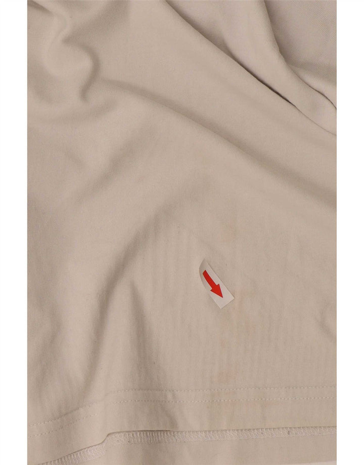 Champion Top da uomo con grafica Heritage a maniche lunghe, colore bianco medio
