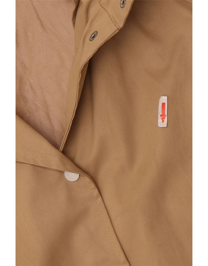 Impermeabile oversize con cappuccio da donna Zara UK 10 piccolo beige