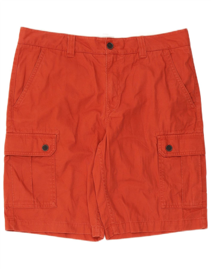 Pantaloncini cargo da uomo Timberland W36 grandi in cotone rosso