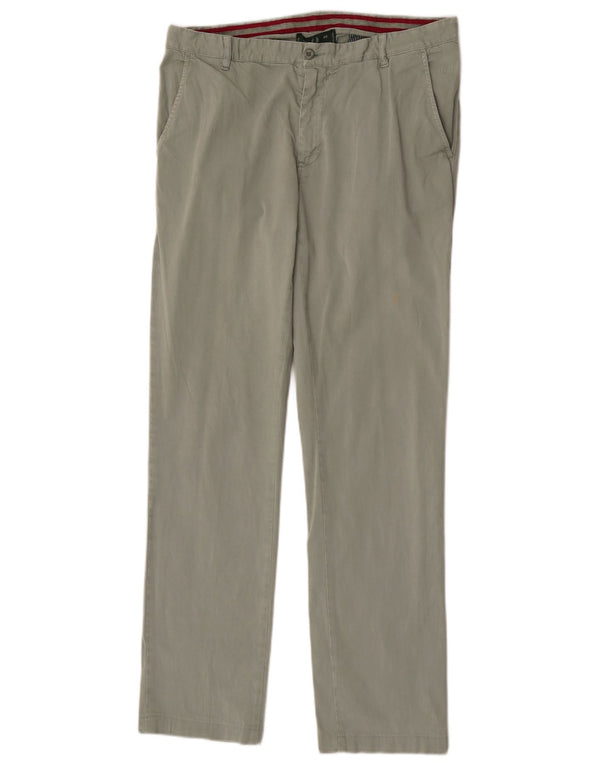 Pantaloni chino slim da uomo Fred Perry IT 48 medio W32 L32 cotone kaki