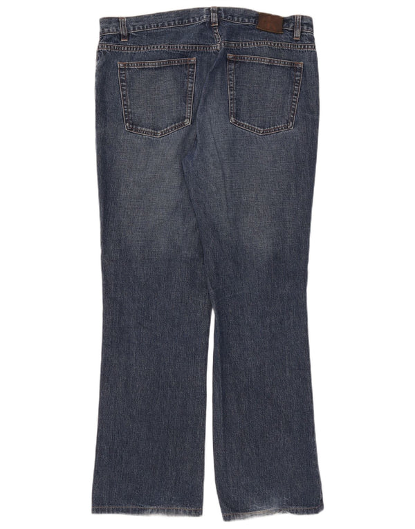 Jeans dritti da donna Calvin Klein US 16 2XL W36 L30 Cotone blu