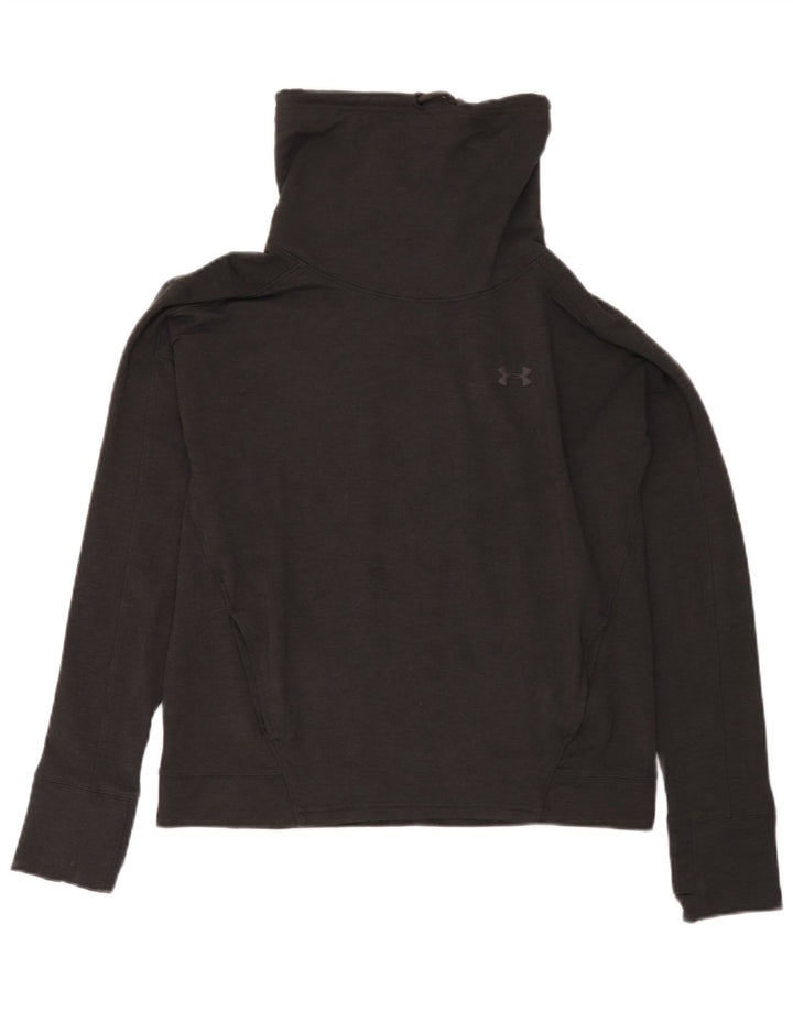 Felpa da donna Under Armour Jumper UK 14 Medium Nero Poliestere