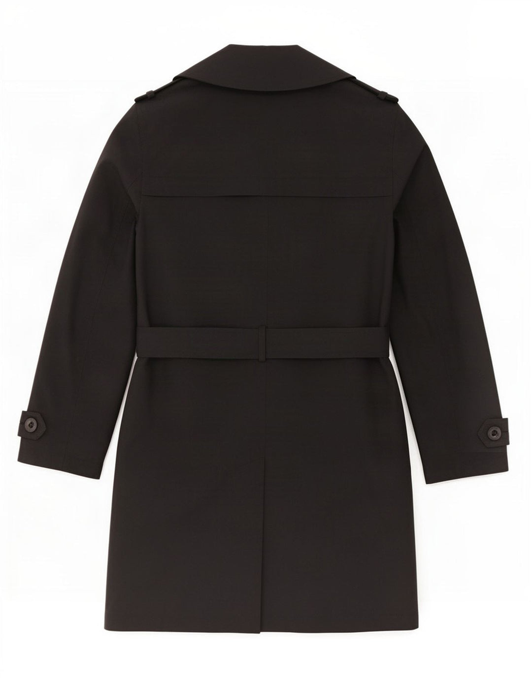 Trench da donna Marks & Spencer UK 12 medio poliestere nero