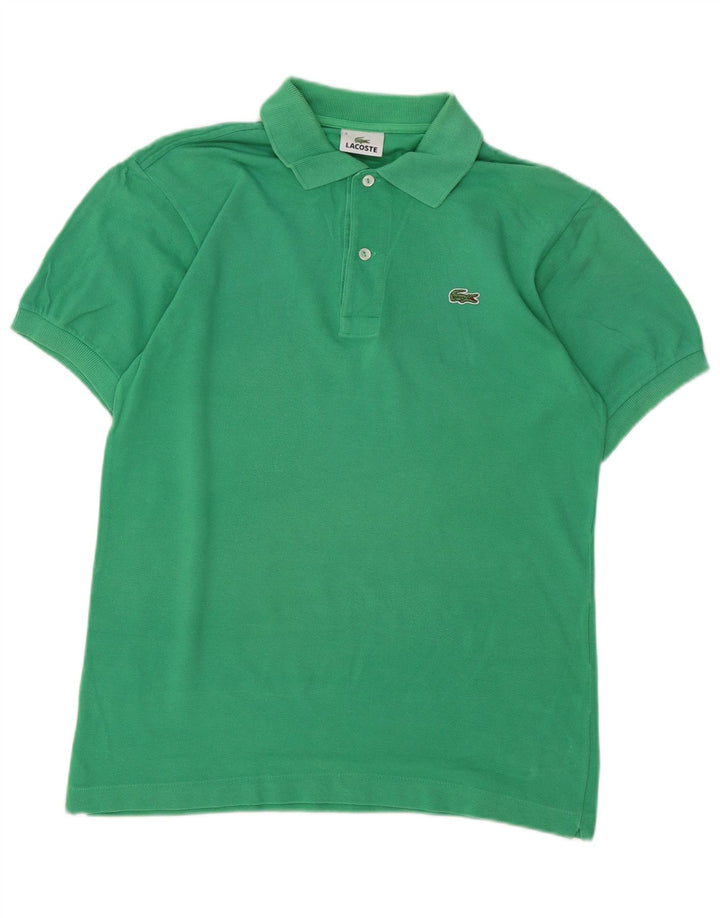 Polo da uomo LACOSTE taglia 3 piccola in cotone verde