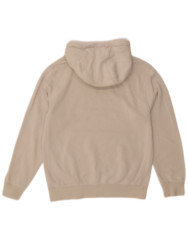 Felpa con cappuccio da uomo Nike Small in cotone beige