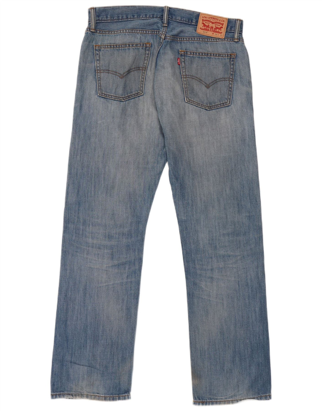 LEVI'S Jeans dritti da uomo 514 W34 L32 cotone blu