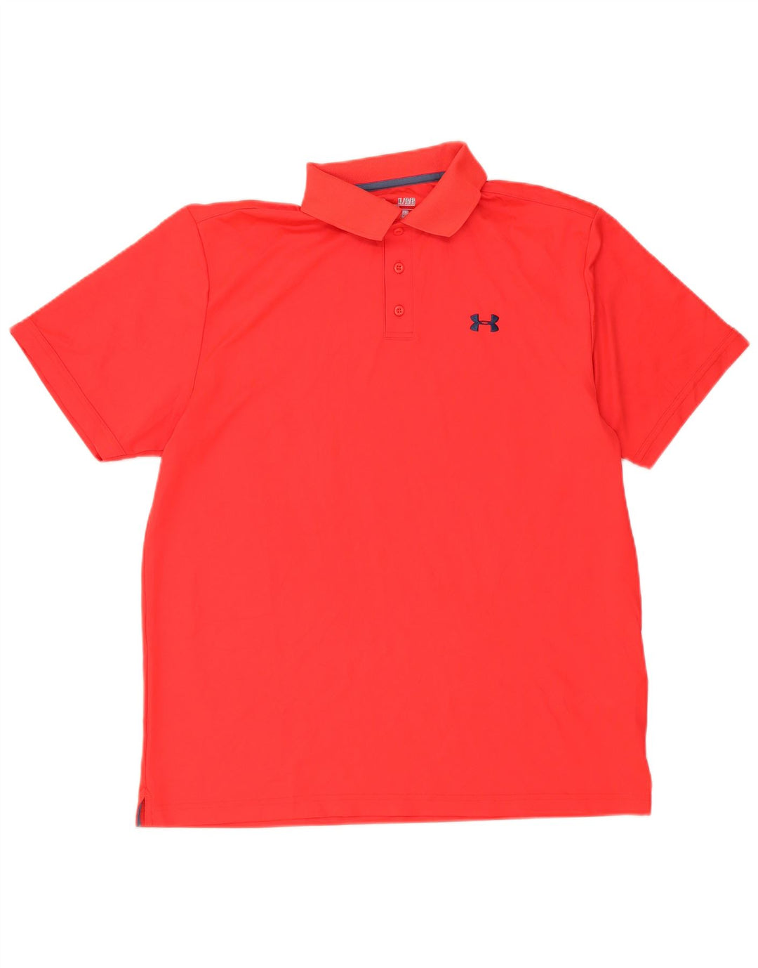 Polo Under Armour da uomo Heat Gear XL rosso poliestere
