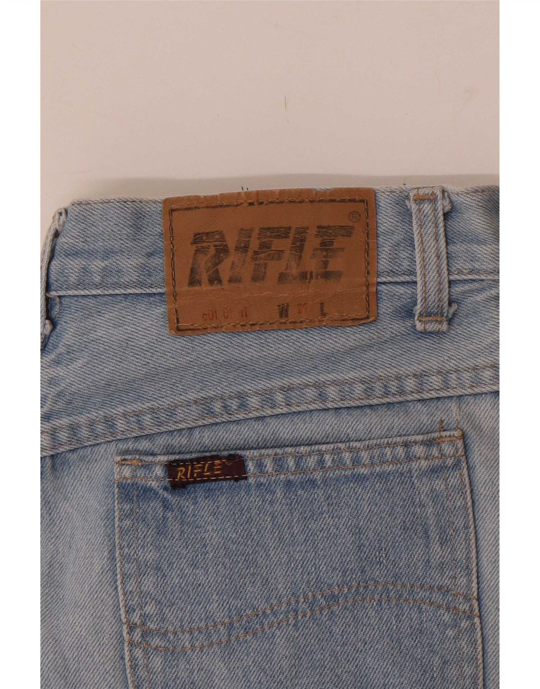 Gonna di jeans da donna Rifle W29 Blu medio