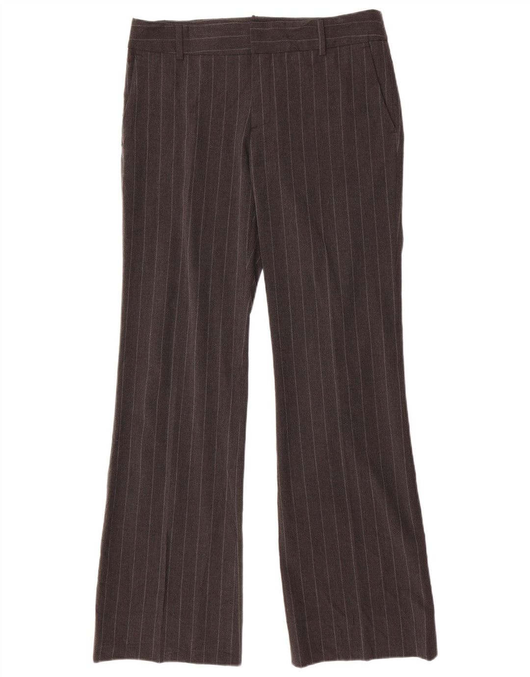 Pantaloni chino bootcut da donna Zara EU 40 medi W30 L32 gessato grigio