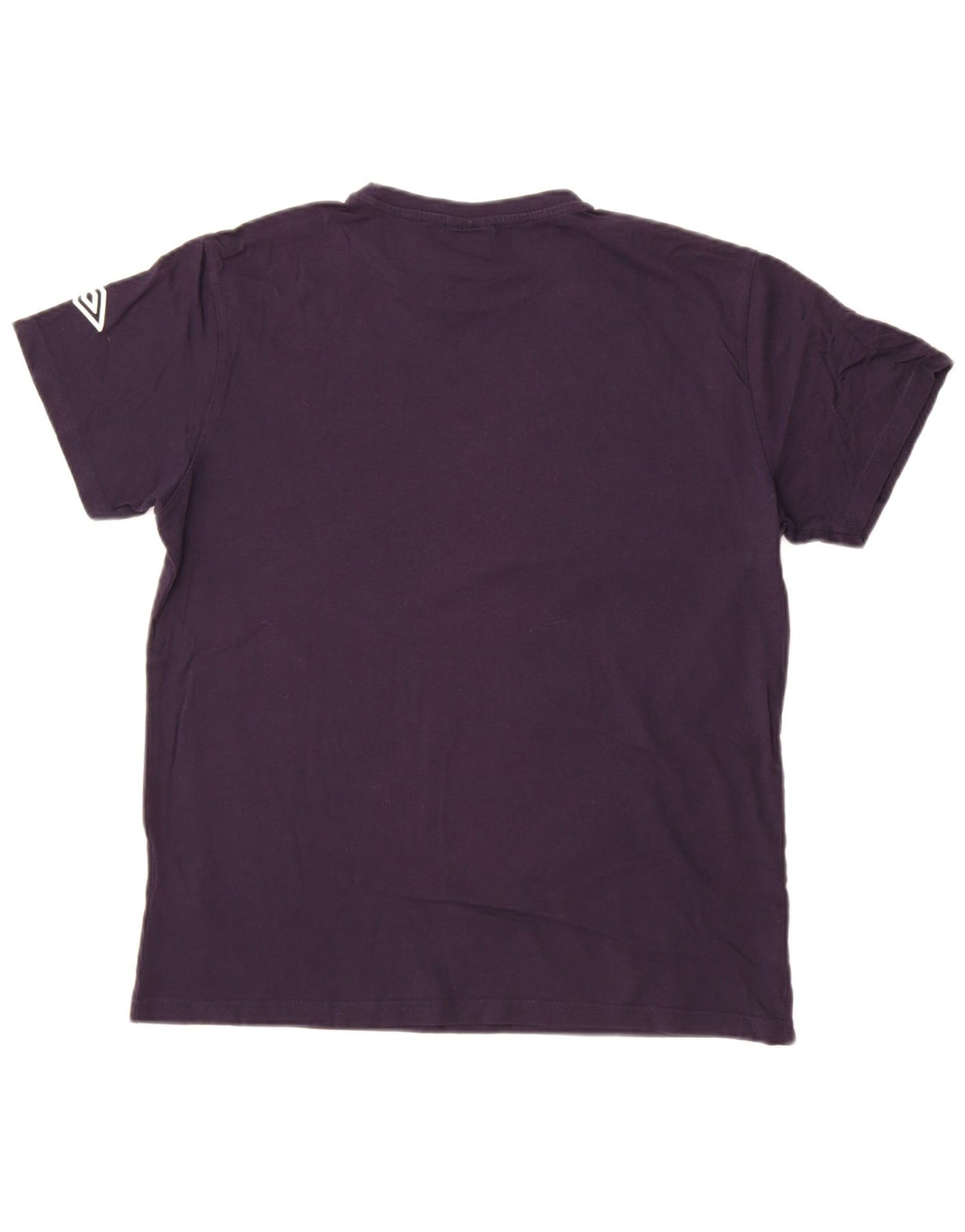 T-shirt grafica da uomo Umbro Top Large in cotone blu navy