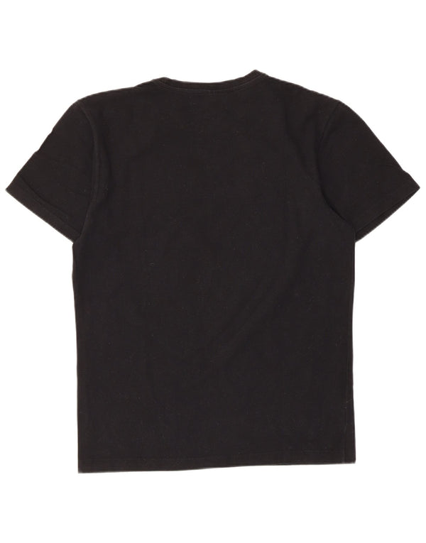 T-shirt da uomo Champion Top grande in cotone nero