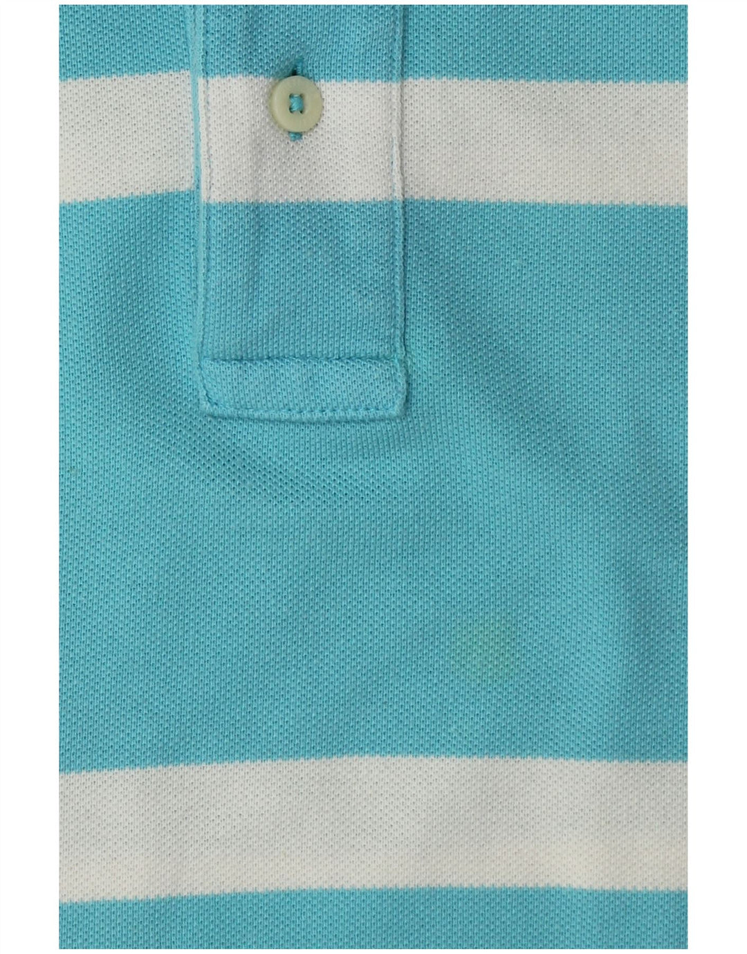 Polo da uomo Tommy Hilfiger grande in cotone a righe blu