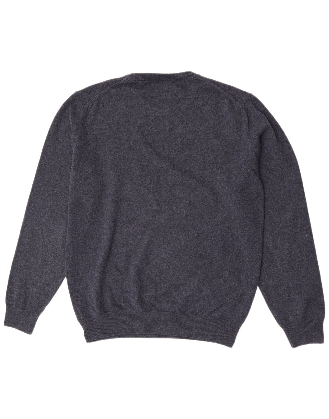 Gant Maglione da uomo girocollo maglione grande lana d'agnello blu navy