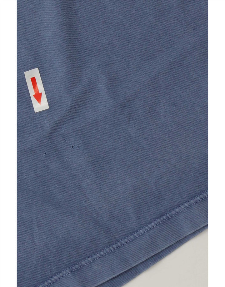 Timberland T-shirt da uomo vestibilità regolare Top in cotone blu medio