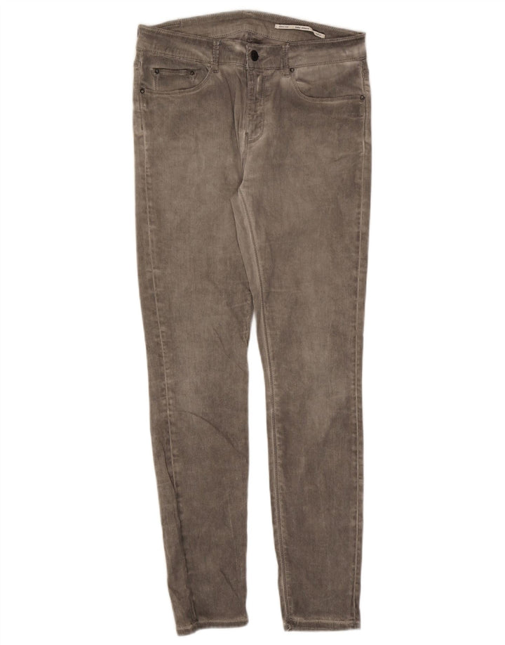 Jeans slim da donna Zara EU 42 Large W32 L29 Grigio