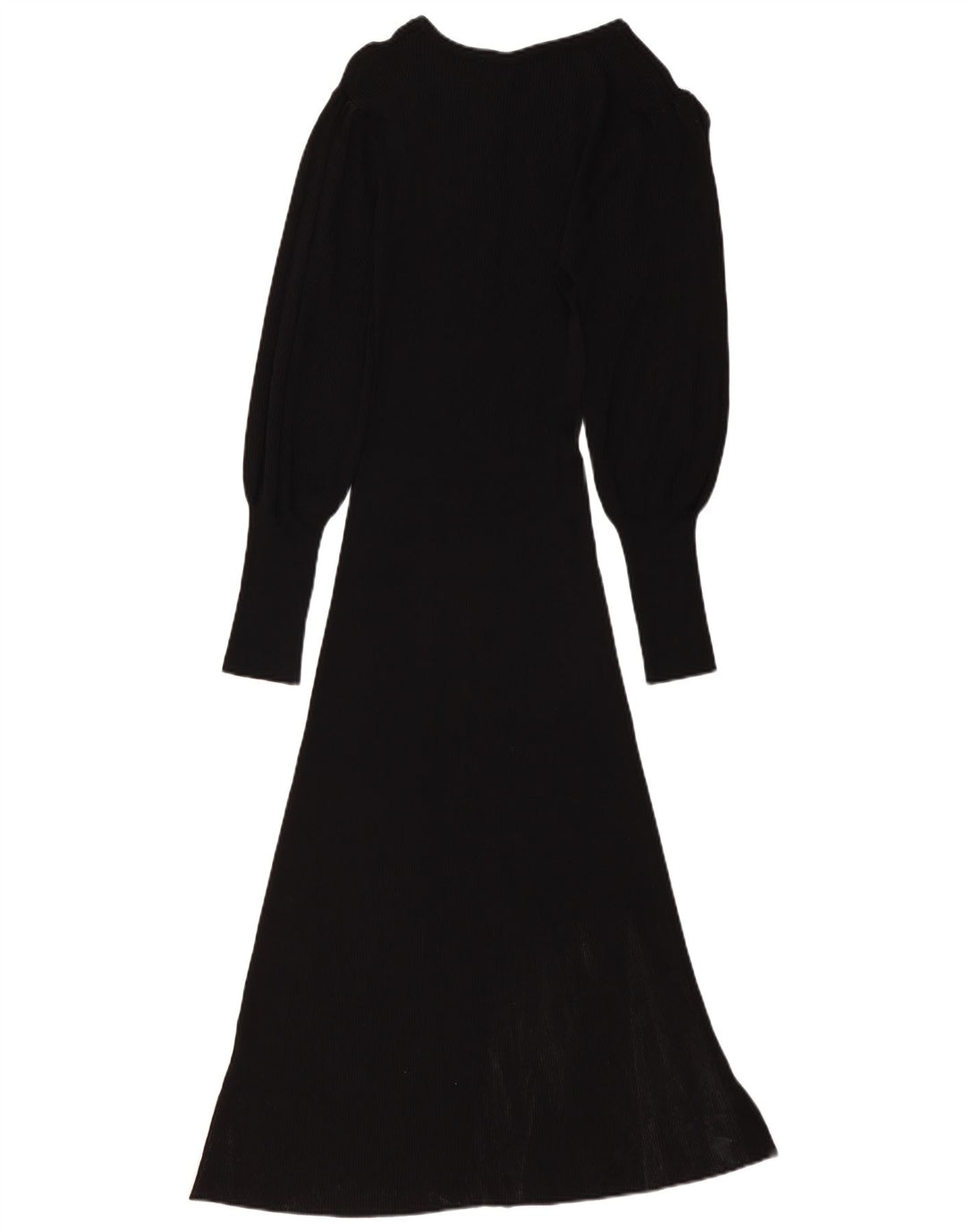 Abito in Maglia ZARA da Donna UK 6 Small Nero in Viscosa