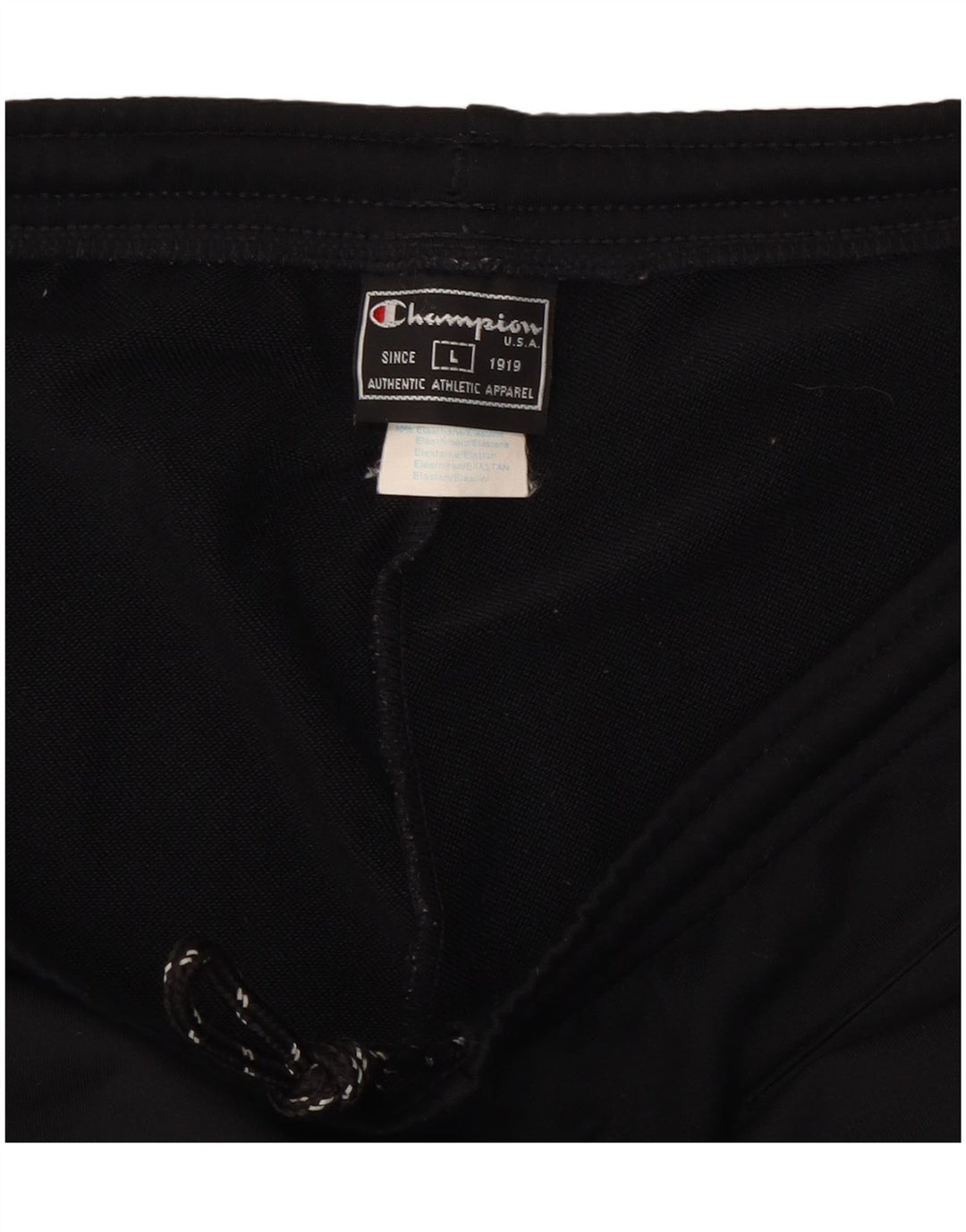 Pantaloni da tuta da donna Champion UK 14 Large Nero Poliestere