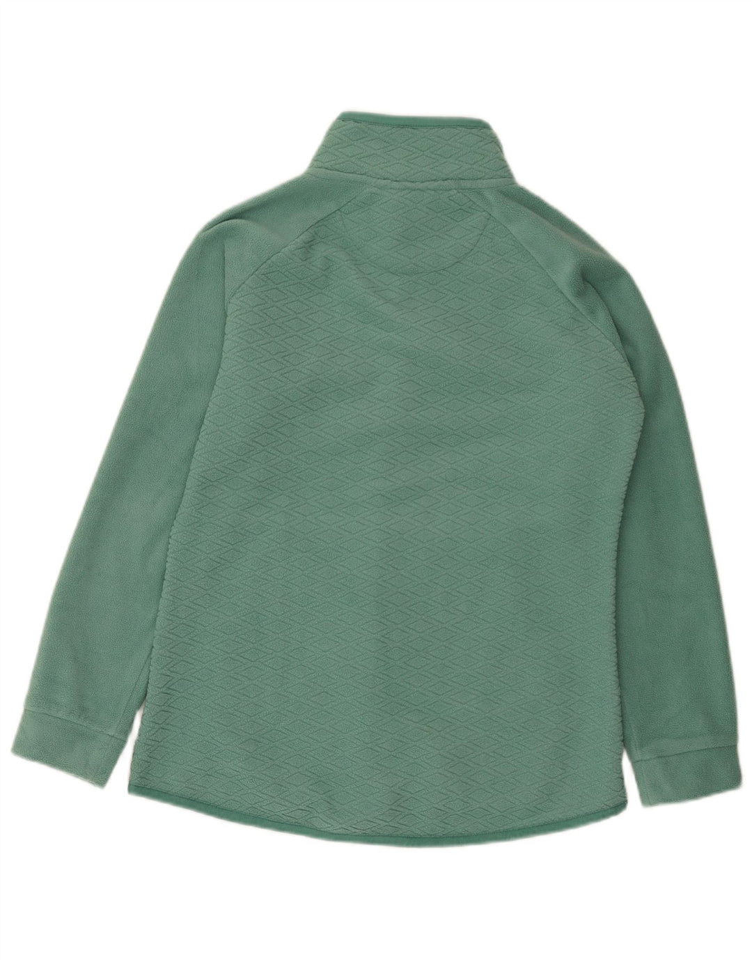 Giacca in pile oversize da donna Weird Fish UK 10 Small Verde Poliestere