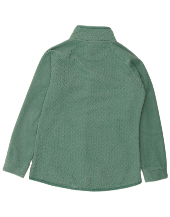 Giacca in pile oversize da donna Weird Fish UK 10 Small Verde Poliestere