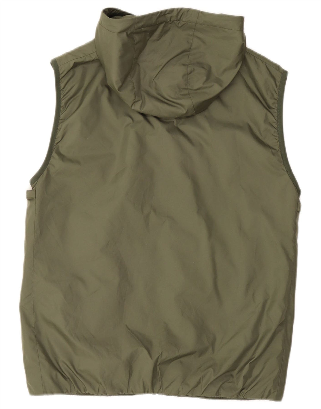 Gilet con cappuccio da uomo Lacoste taglia 46 XS poliestere verde