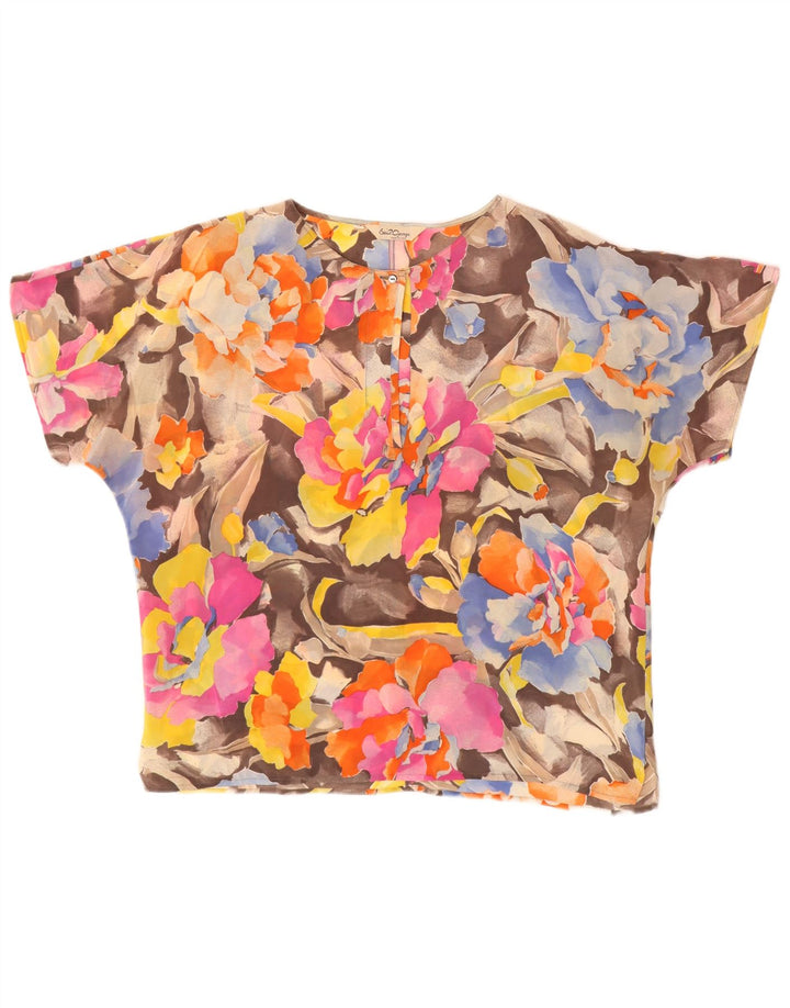 Camicetta oversize da donna Saint George IT 46 Grande floreale multicolore