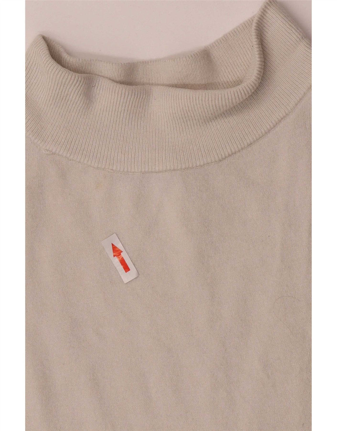 Canotta da donna Marks & Spencer UK 14 Viscosa a righe beige medio
