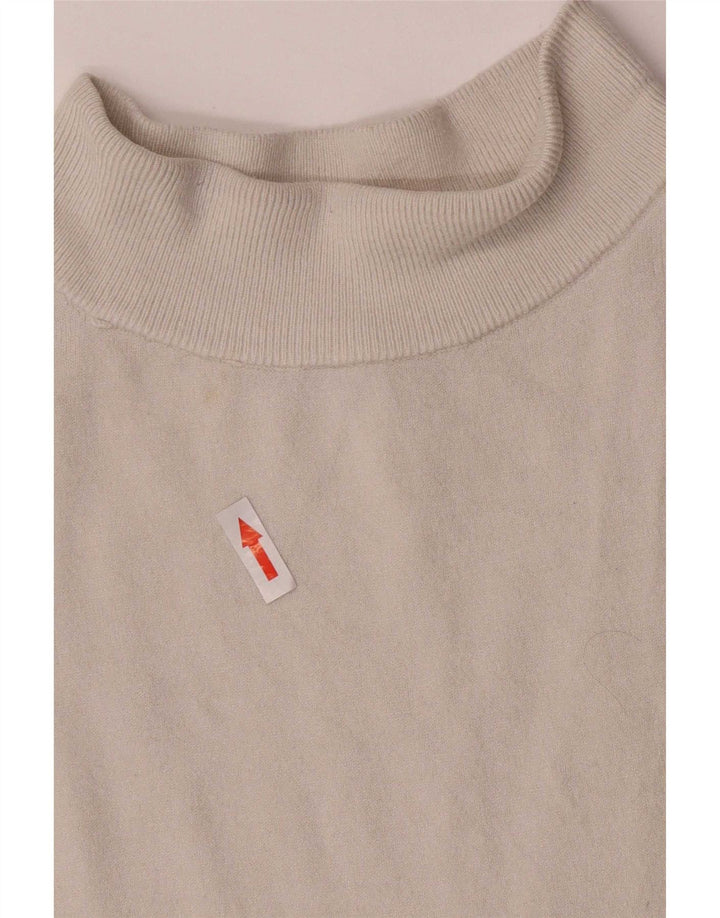 Canotta da donna Marks & Spencer UK 14 Viscosa a righe beige medio