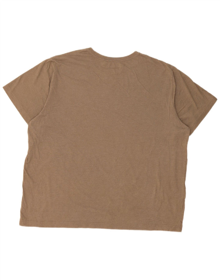 T-shirt da uomo EDDIE BAUER Top 2XL cotone grigio