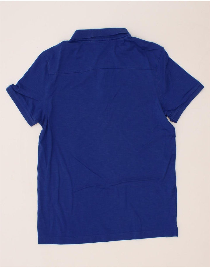 CALVIN KLEIN Mens Coupe Ajustee Extra Slim Fit Polo Shirt Medium Blue Vintage Calvin Klein and Second-Hand Calvin Klein from Messina Hembry 