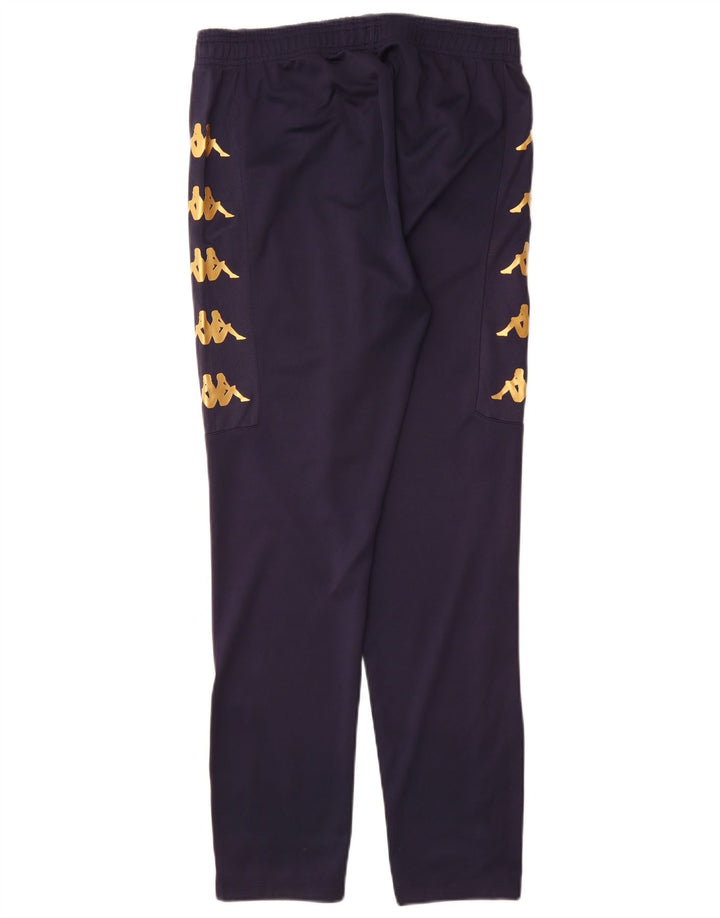 Pantaloni da tuta Kappa Sambenedettese Graphic da uomo, colore blu navy medio