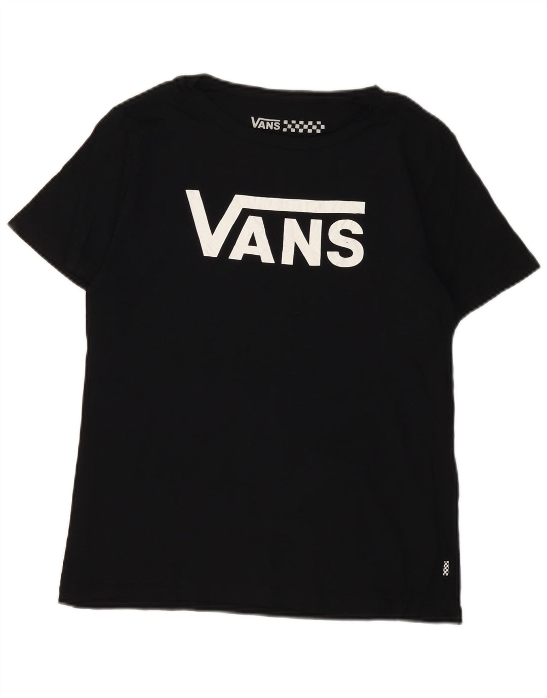T-shirt grafica da donna VANS Top UK 12 Medium Nera